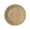 Assiette ronde en palmier 20 cm écologique