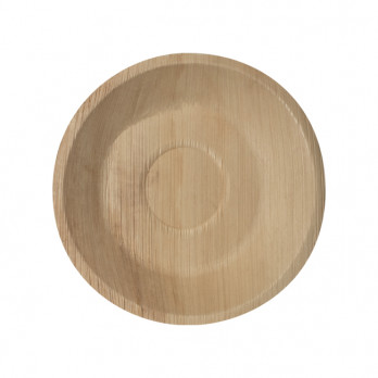 Assiette ronde en palmier Ø 20 cm