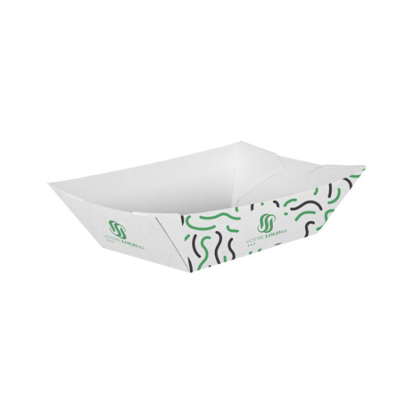 Barquette personnalisée en carton 1440 g - Impression jusqu'à 4 couleurs
