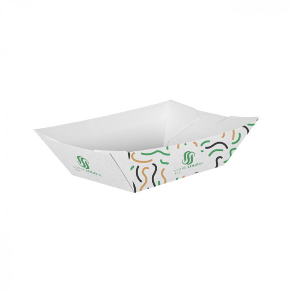 Barquette personnalisée en carton 1440 g - Impression jusqu'à 4 couleurs