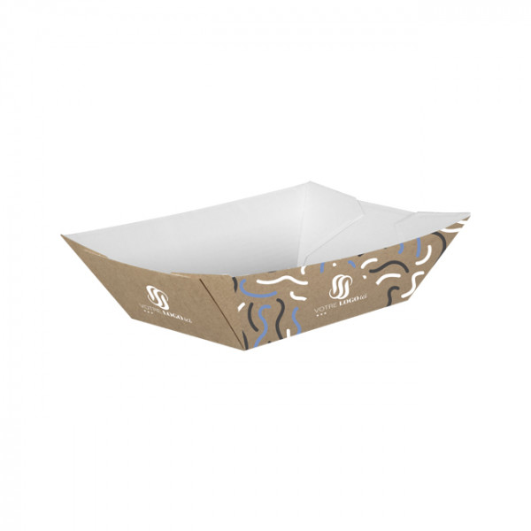 Barquette personnalisée en carton 1440 g - Impression jusqu'à 4 couleurs