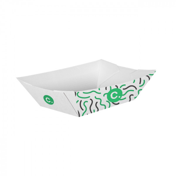 Barquette personnalisée en carton 1440 g - Impression jusqu'à 4 couleurs