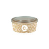 Boîte à salade ronde personnalisée en carton avec couvercle 750 mL - Impression jusqu'à 4 couleurs