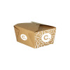 Boîte rectangulaire personnalisée en carton 880 mL - Impression jusqu'à 4 couleurs