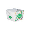 Boîte rectangulaire personnalisée en carton 1100 mL - Impression jusqu'à 4 couleurs