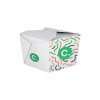 Boîte rectangulaire personnalisée en carton 1100 mL - Impression jusqu'à 4 couleurs