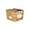 Boîte rectangulaire personnalisée en carton 1100 mL - Impression jusqu'à 4 couleurs