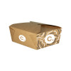 Boîte rectangulaire personnalisée en carton 1400 mL - Impression jusqu'à 4 couleurs