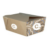 Boîte rectangulaire personnalisée en carton kraft 2880 mL - Impression jusqu'à 4 couleurs
