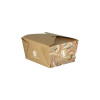 Boîte rectangulaire personnalisée en carton 880 mL - Impression jusqu'à 4 couleurs