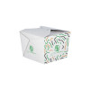 Boîte rectangulaire personnalisée en carton 1100 mL - Impression jusqu'à 4 couleurs