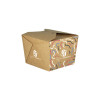 Boîte rectangulaire personnalisée en carton 1100 mL - Impression jusqu'à 4 couleurs