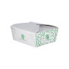 Boîte rectangulaire personnalisée en carton 1400 mL - Impression jusqu'à 4 couleurs