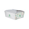 Boîte rectangulaire personnalisée en carton 1400 mL - Impression jusqu'à 4 couleurs
