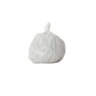 Sac-poubelle 20 L blanc standard HD avec lien à nouer