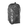 Sac-poubelle noir 130L avec lien à nouer