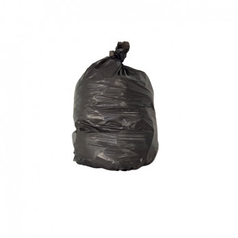 Sac-poubelle 50 L noir standard BD avec lien à nouer