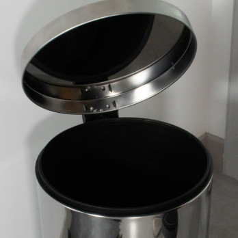 Poubelle à pédale 20 L - Inox