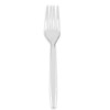 Fourchette réutilisable transparente 17,2 cm - Couverts réutilisables