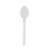 Cuillère réutilisable transparente 15,5 cm - Couverts réutilisables
