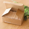 Piques à brochettes et couverts en bois durables.