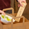 sachet couverts bois 4 en 1 écologiques pratiques pour voyager