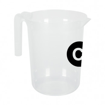 Carafe réutilisable 1,4 L personnalisée - Impression 1 couleur