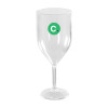 Verre à vin réutilisable 30 cL personnalisé - Gamme Luxe - Impression jusqu'à 3 couleurs