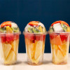 Gobelet en plastique pour fruits 36 cL