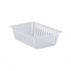 Barquette charcutière en plastique translucide 700 mL