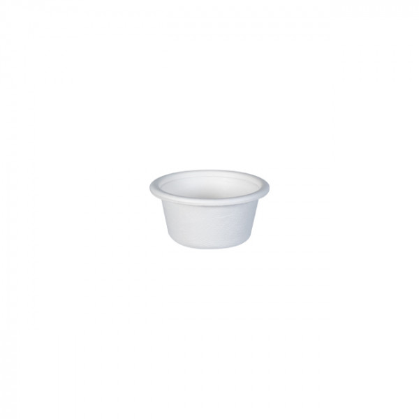 Pot à sauce en fibres végétales 60 mL - Barquettes et bols