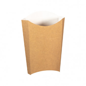 Étui à frites en carton kraft 190 g