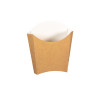 Etui à frites en carton kraft 130 g - Barquettes et boîtes