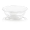 Saladier plastique transparent 2,2 L - Plateaux et saladiers traiteurs