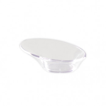 Verrine ovale transparente 4 cL - Gamme luxe