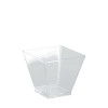 Verrine mini cube transparente 6 cL réutilisable
