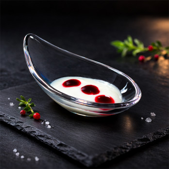 Verrine goutte transparente - Gamme luxe