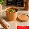 Vente de pot à soupe pour professionnel avec couvercle