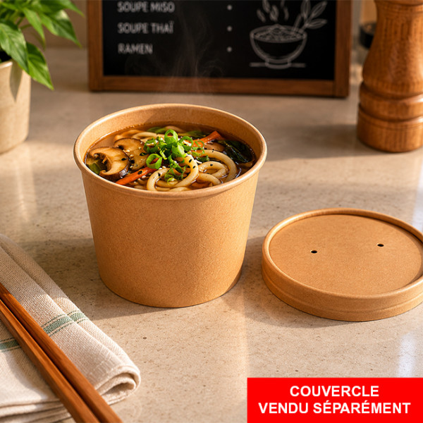 Vente de pot à soupe pour professionnel avec couvercle