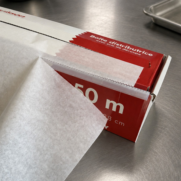 Boîte de papier sulfurisé pour professionnel en rouleau de 50 m