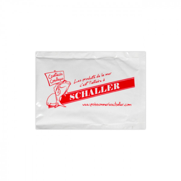 Balise ALT Lingette rafraîchissante personnalisée avec logo 1 couleur - Parfum citron