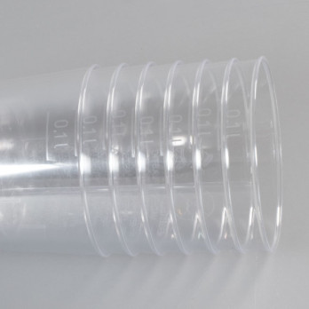 Verrine ronde réutilisables transparentes 10 cL