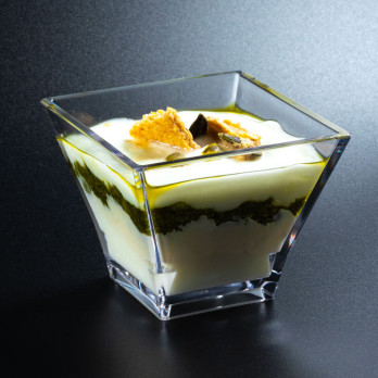 Verrine pagode transparente 8,8 cL - Gamme luxe