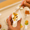 Verrine citron fibres végétales 5,6 cL, rafraîchissantes, canne à sucre, gobelet triple paroi noir 12 Oz.