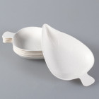 Verrine feuille en fibres végétales 3,6 cL
