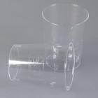 Verrine ronde en plastique transparent 4 cL