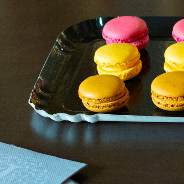 Plateau en carton pour service traiteur