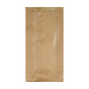 Sachet 3-4 viennoiseries en papier kraft 14 + 6 x 28 cm