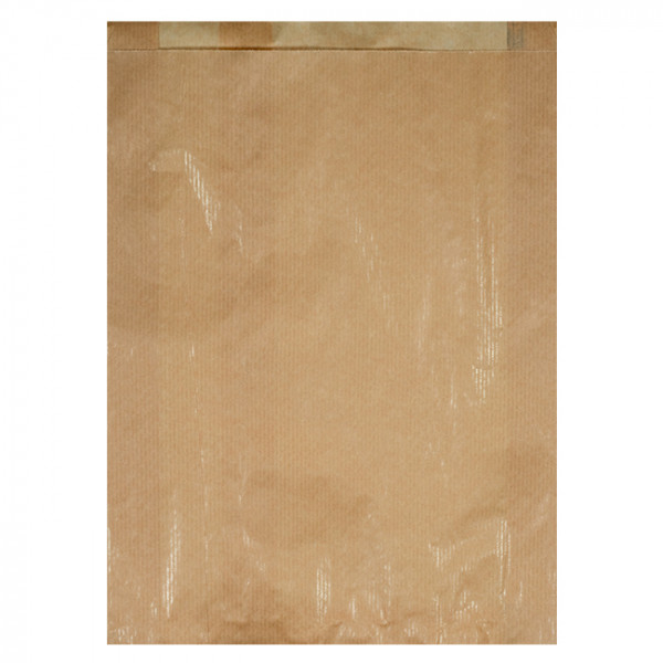 Sac brioche 107 en papier kraft 24 + 7 x 36 cm