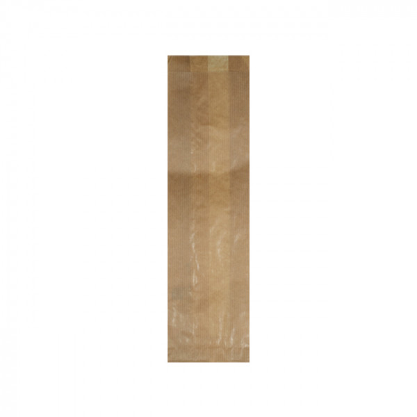Sac 1 baguette tradition en papier kraft 9 + 5 x 32 cm